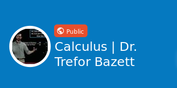 Trefor Logo Calculus | Dr. Trefor Bazett